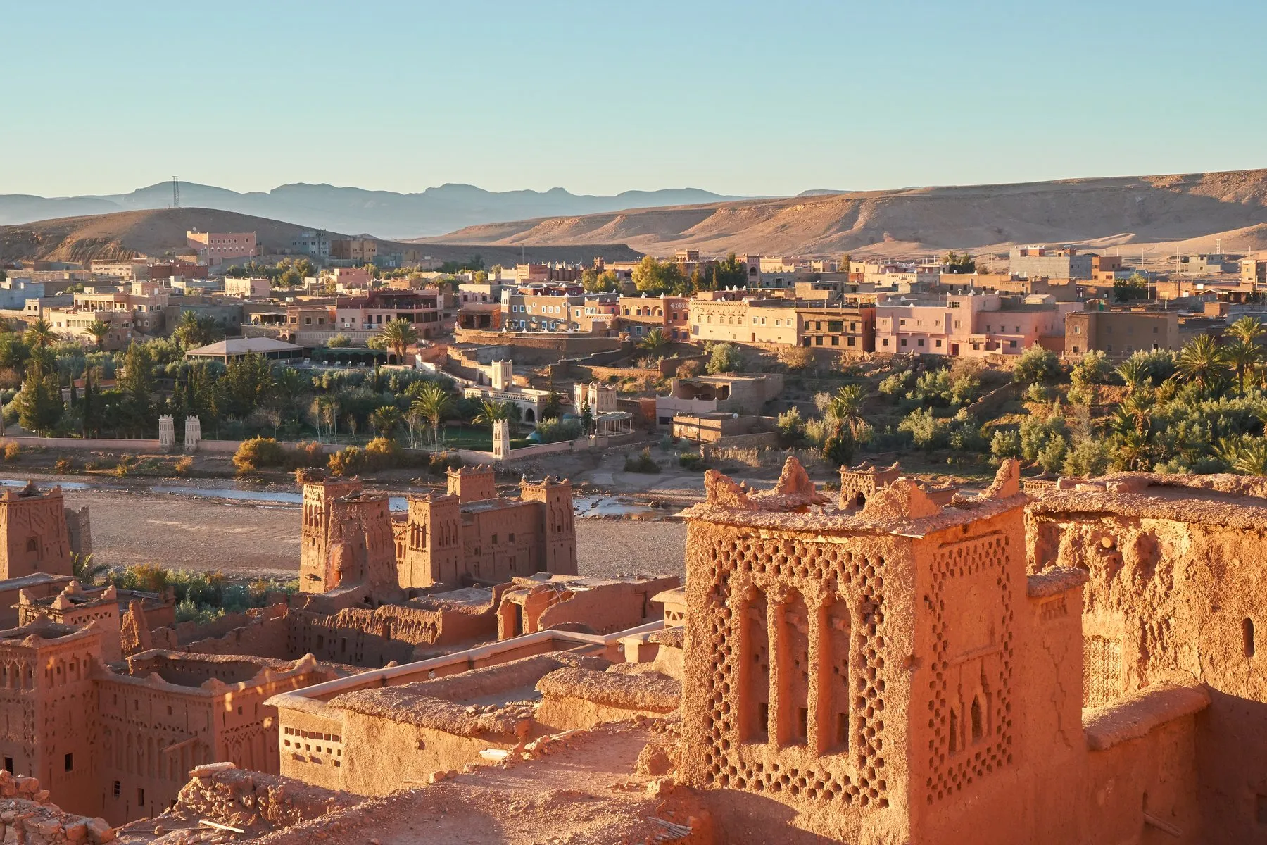 Kasbah sunrise, Morocco